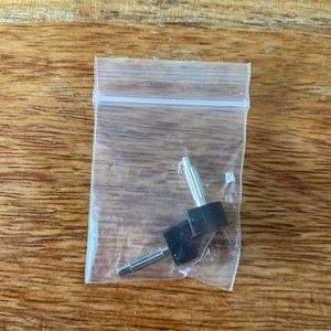 YSL Saint Laurent heel replacement tips - NWOT